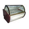 1.2m Air Cooling Ice Cream Display Freezer For Self Service