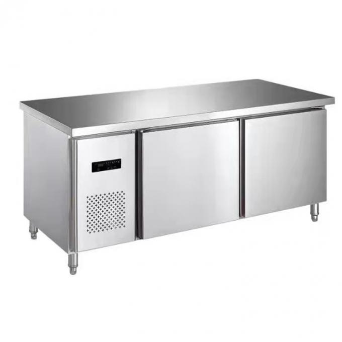 Fan Cooling Stainless Steel Under Counter Fridge With CE 1.2m 1.5m 1.8m 0