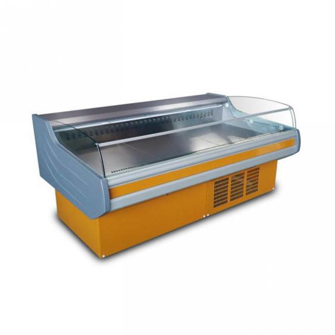 Top Open 200L 8ft Deli Meat Display Case For Store 1