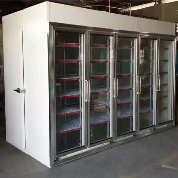 yxfridge 4 Doors Tecumseh Walk In Cooler Freezer