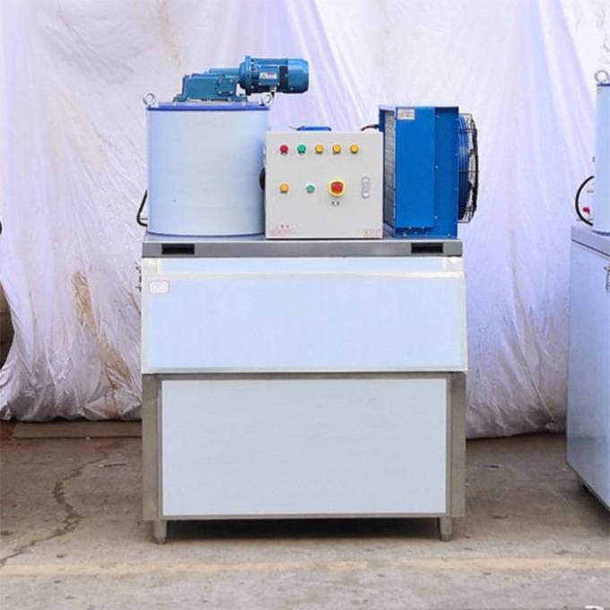 2.24KW R404a Undercounter Flake Ice Machine For Fresh Water 0