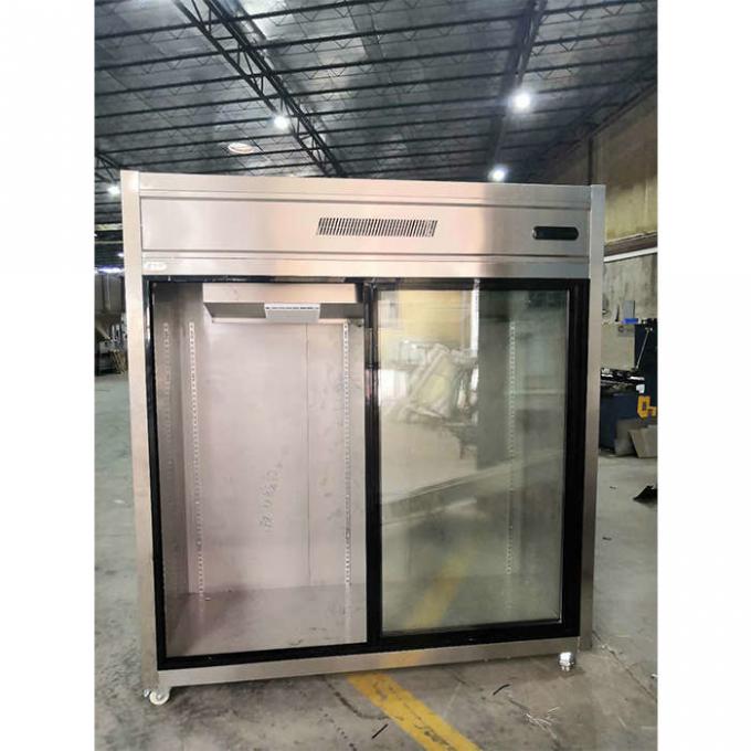 Sliding Glass Door 900W 1300L Commercial Fridge Freezer 2