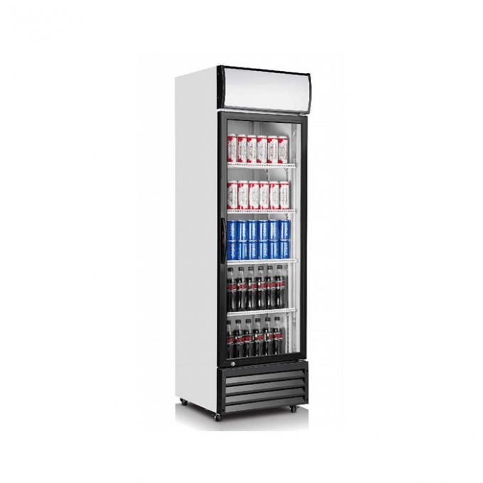 CB Upright 360L Single Glass Door Fridge for drink