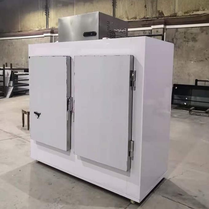 Stainless Steel 525W Refrigerated Ice Bag Storage Bin Freezer 0