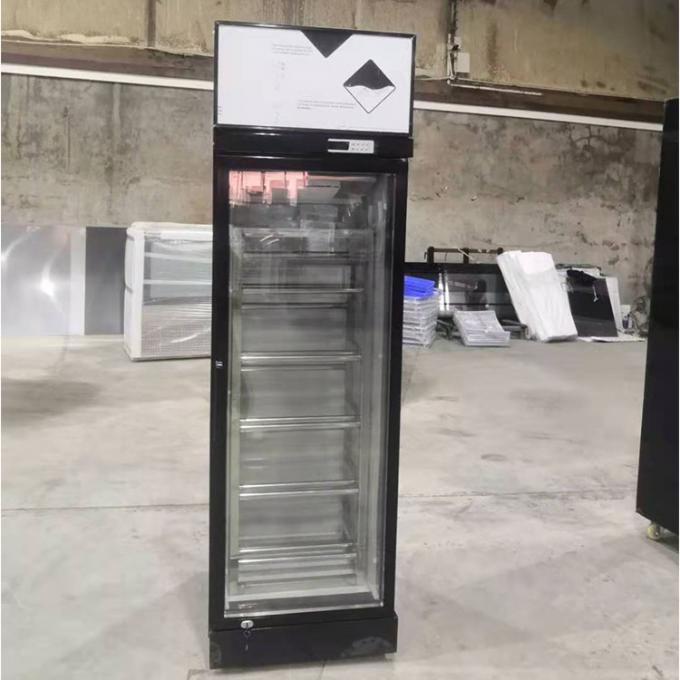 Fan Cooling 450L Convenience Store Display Cooler For Dairy 1