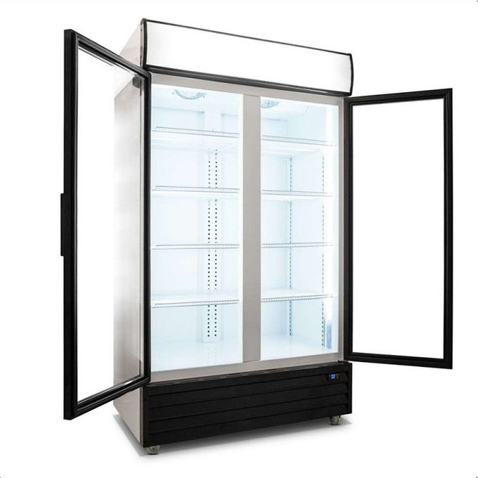 Self Closing 688L Convenience Store Display Cooler