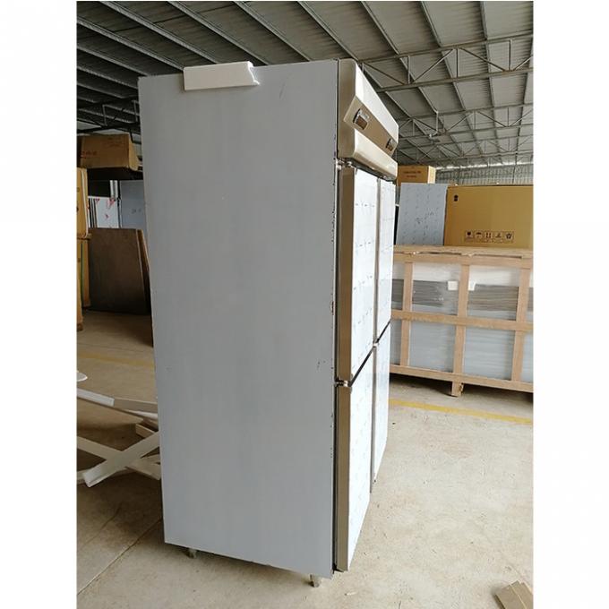 4 door 300W Commercial Stainless Steel Refrigerator Freezer 1