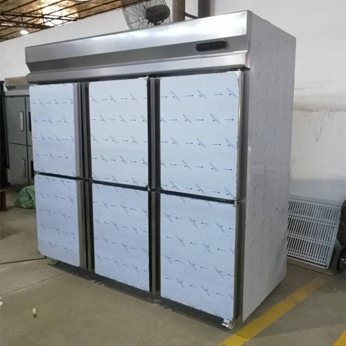 650W Commercial Stainless Steel Refrigerator Freezer For Kitchen 1
