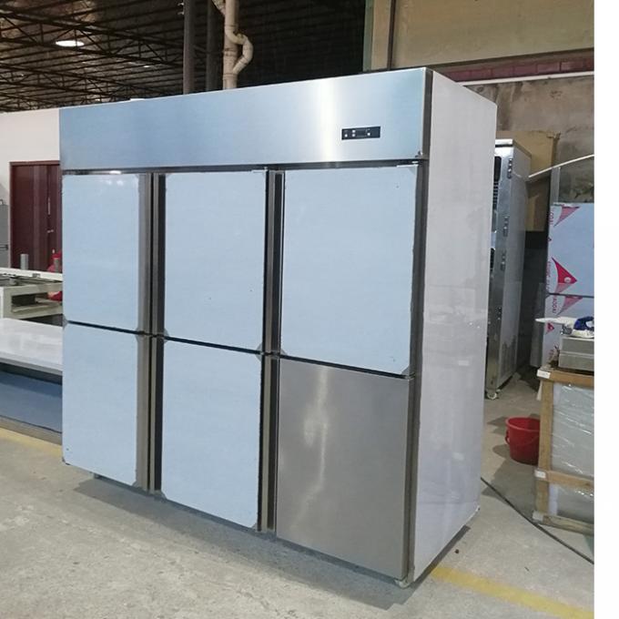 650W Commercial Stainless Steel Refrigerator Freezer For Kitchen 0