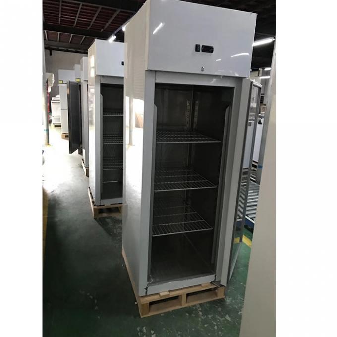 500L 260W Commercial Stainless Steel Refrigerator Freezer 2