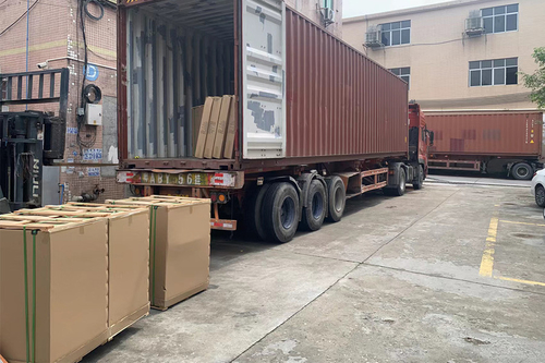 Latest company case about 2*40HQ container of Kitchen equipment and ice maker to Philippine