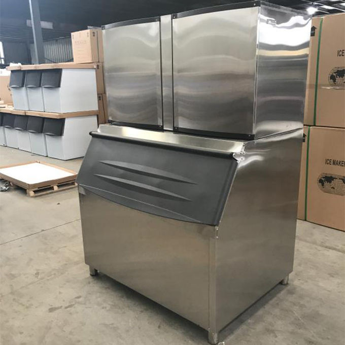 3680W 900kgs Commercial Ice Cube Maker For Coffee Shops 0