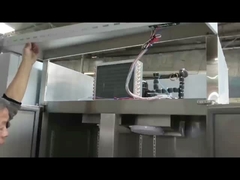 4 door 300W Commercial Stainless Steel Refrigerator Freezer