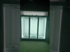 3 doors upright chiller