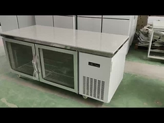 2 glass door undercounter refrigerator