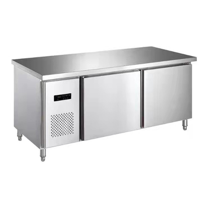 Fan Cooling Stainless Steel Under Counter Fridge With CE 1.2m 1.5m 1.8m