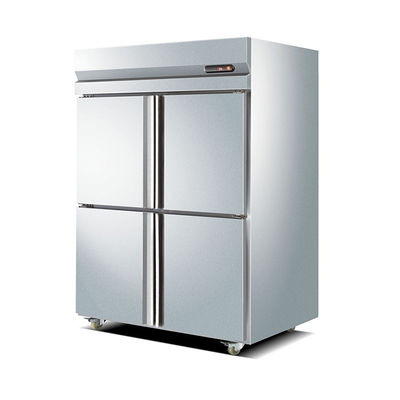 4 door 300W Commercial Stainless Steel Refrigerator Freezer