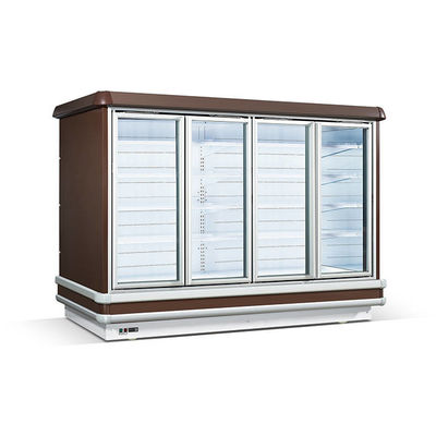 Vertical 1250L Supermarket Refrigeration Equipments