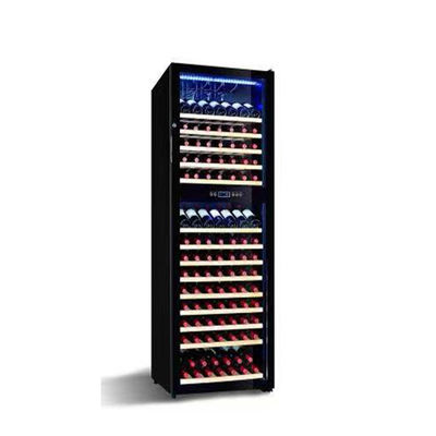quality  170 Bottles 450L 140w Commercial Wine Display Cooler factory