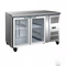 Fan Cooling Stainless Steel Under Counter Fridge With CE 1.2m 1.5m 1.8m