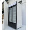 Efficient Cooling 400W 240V Glass Door Beverage Refrigerator