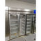 Air Cooling 650W 3 Door Upright Glass Door Chiller