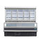 CE Combined R404A Upright Refrigerated Display Case