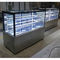 Fan Cooling 220V Transparent Bakery Display Fridge