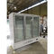 1600L 800W Commercial Glass Door Coolers Glass Display Fridge