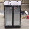 SABER 1000L Two Upright Glass Door Fridge Embraco Compressor