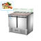 R134A Pizza Prep Table Refrigerator Commercial Refrigeration Equipment
