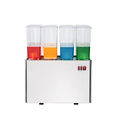 Cold Drink 4 Tank 10L*4 Commercial Juice Dispenser With Tap