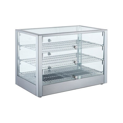 Counter Top Commercial Food Warmer Display Self Full Service Two Three Shelf