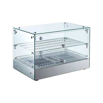 Counter Top Commercial Food Warmer Display Self Full Service Two Three Shelf
