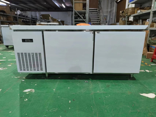 Commercial Counter Table Stainless Steel Under Counter Refrigeration Kitchen Equipment