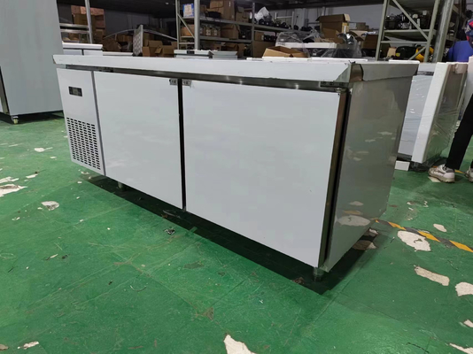 Commercial Counter Table Stainless Steel Under Counter Refrigeration Kitchen Equipment