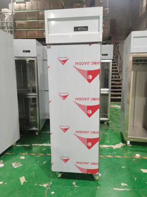 Commercial Kitchen Upright Fridge Single Door Fridge Fan Cooling for Restaurant