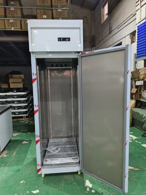 Commercial Kitchen Upright Fridge Single Door Fridge Fan Cooling for Restaurant