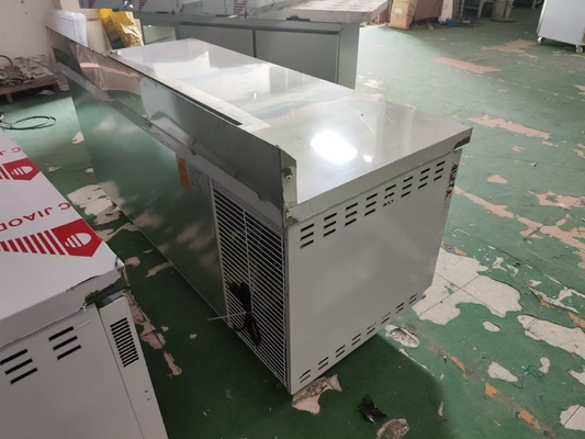 Commercial Undercounter Refrigerator 4 Drawers With Backsplash Customized Kitchen Table