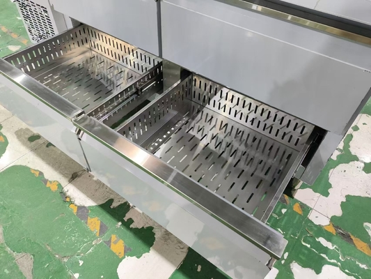 Commercial Undercounter Refrigerator 4 Drawers With Backsplash Customized Kitchen Table