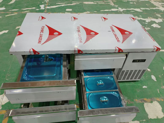 Customized Drawers Counter Top 4-drawer Under Counter Chiller