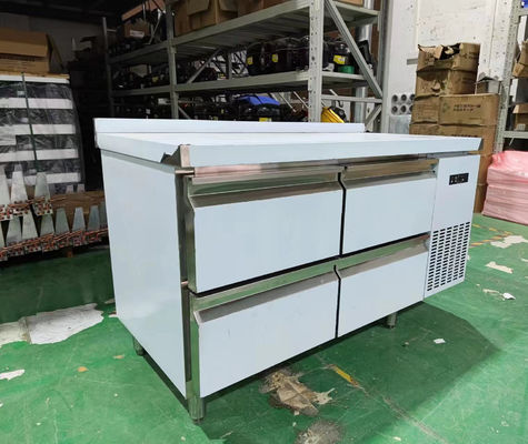 Commercial Drawers Counter Top 4-drawer Under Counter Kitchen Workbench Refrigerator