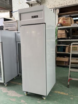 1-door Upright Freezer Commercial Restaurant Fridge Bakery Refrigerator with Trays