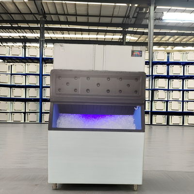 Commercial Ice Cube Machine 910KG Daily Output 480KG Storage