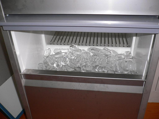 50KG Bullet Ice Maker Machine 220V Commercial with Danfoss Compressor
