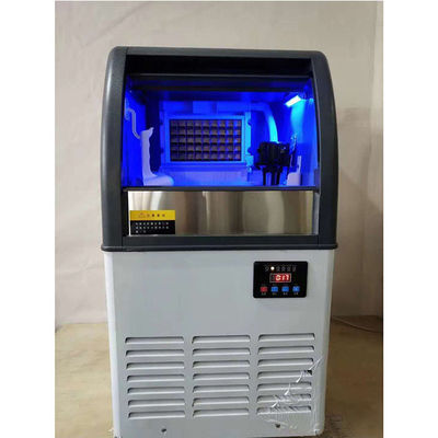 Fan Cooling 36kg/24hrs Square Ice Cube Machine For KTV