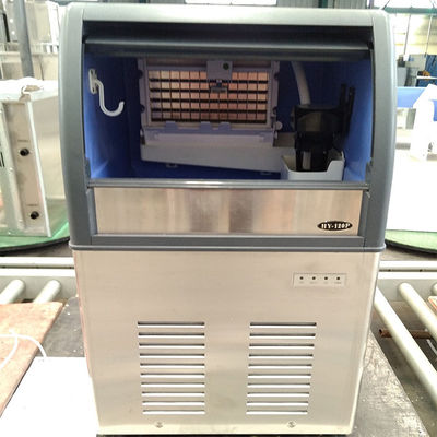 Air Cooling 128kg/24h Ice Cube Making Machine Commercial