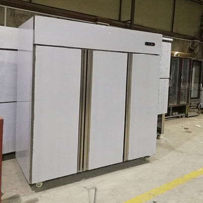 800W SS201 3 Door Upright Fridge for restaurant