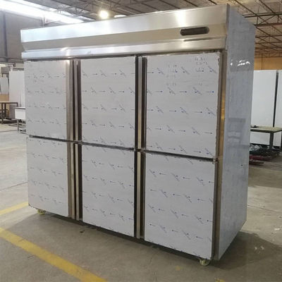 650W Commercial Stainless Steel Refrigerator Freezer For Kitchen