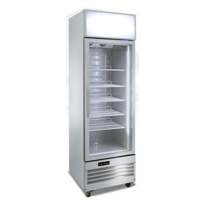 260W Self Closing Single Door Upright Chiller